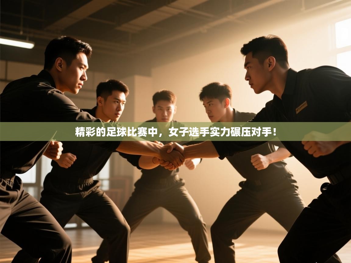 精彩的足球比赛中，女子选手实力碾压对手！  第1张