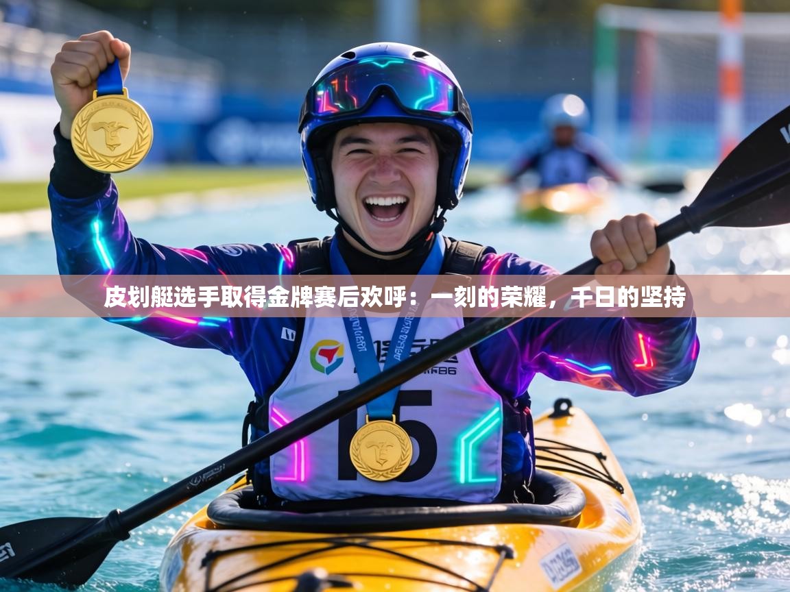 皮划艇选手取得金牌赛后欢呼:一刻的荣耀,千日的坚持 第1张
